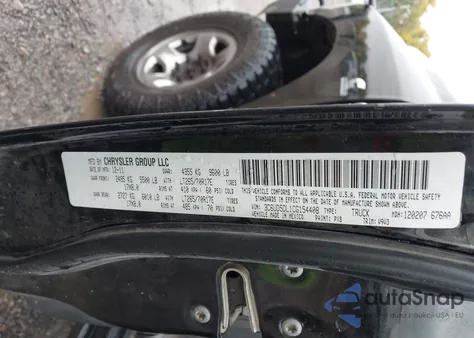 2012 Ram 2500 Slt z USA, uszkodzony, nr VIN 3C6UD5DL1CG154408